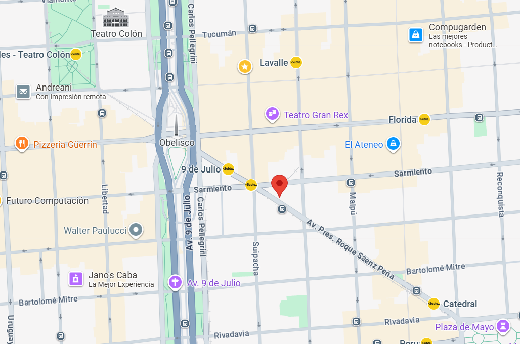 Ubicación de Booking Relax